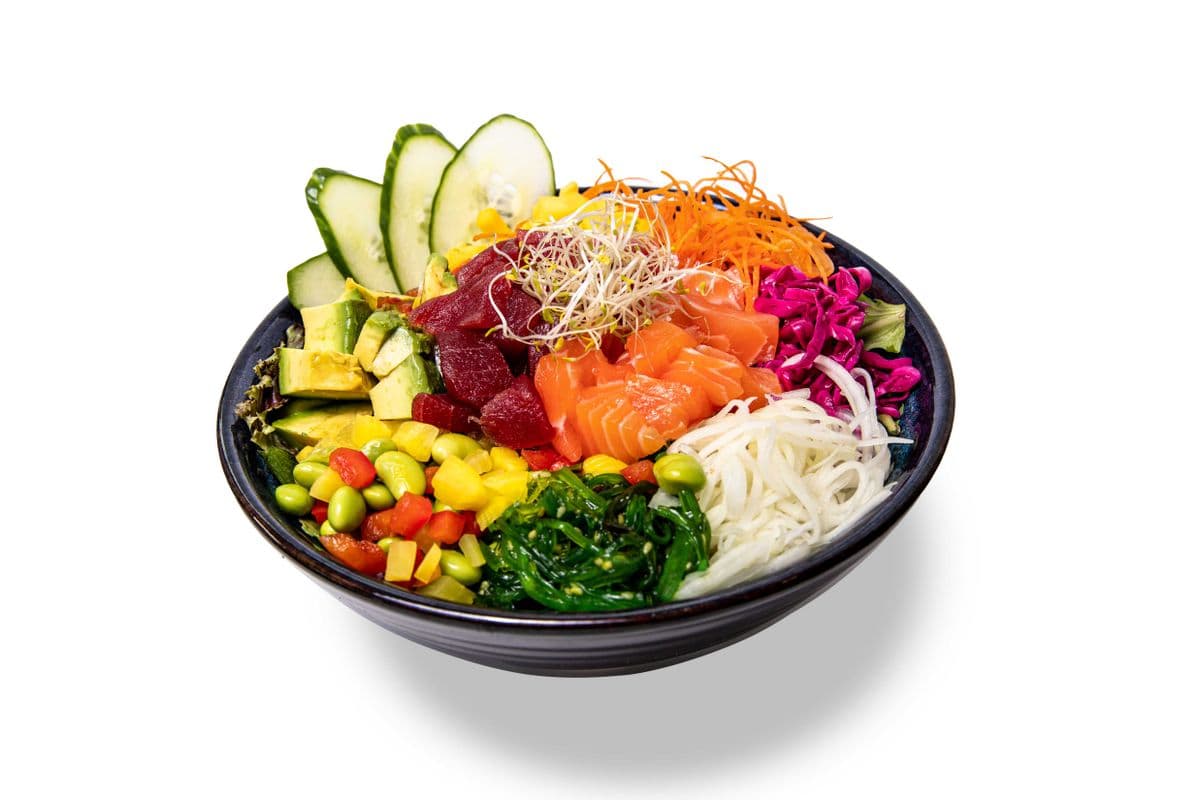 Mix saumon et thon Poké bowl