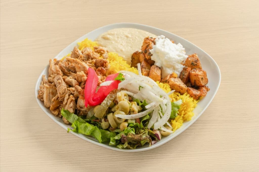 Chicken Shawarma Plate