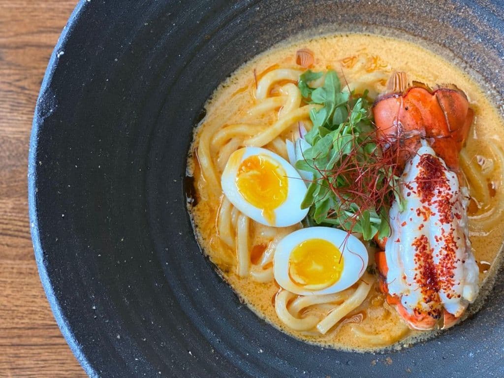 Spicy Lobster Cream Udon