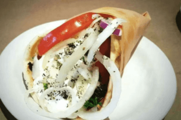 Pita gyro à l'ancienne