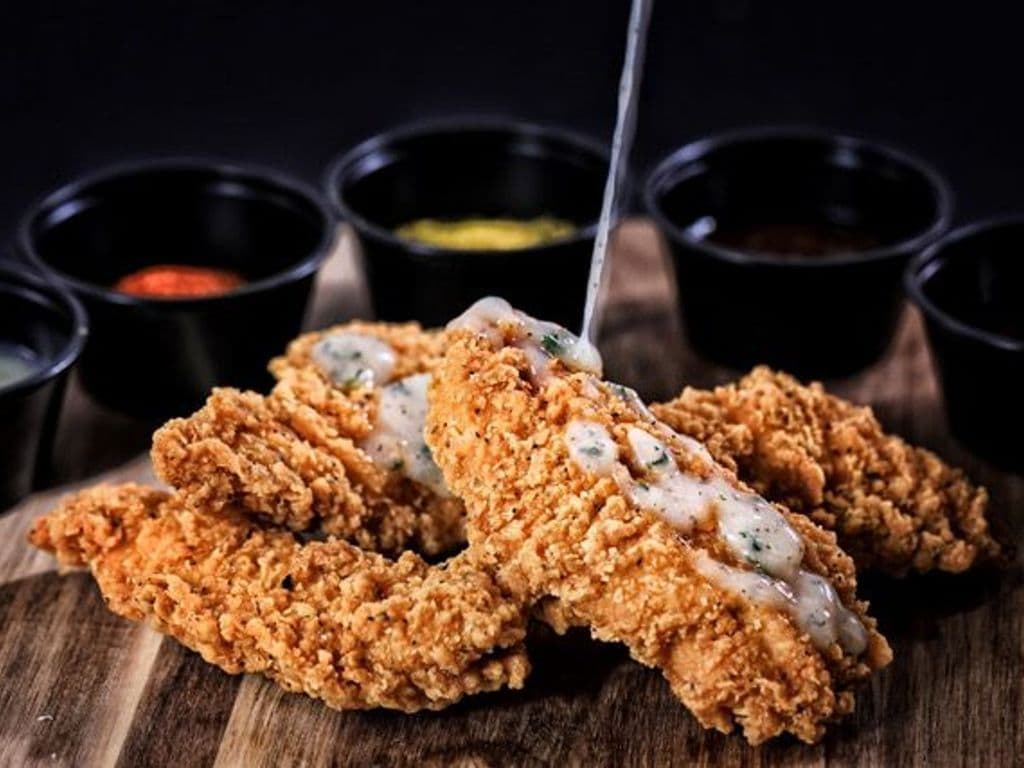 4 Filets de Poulet Croustillants / 4 Crispy Chicken Tenders