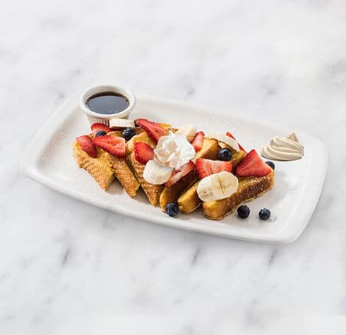 French Toast w/ Fresh Fruit