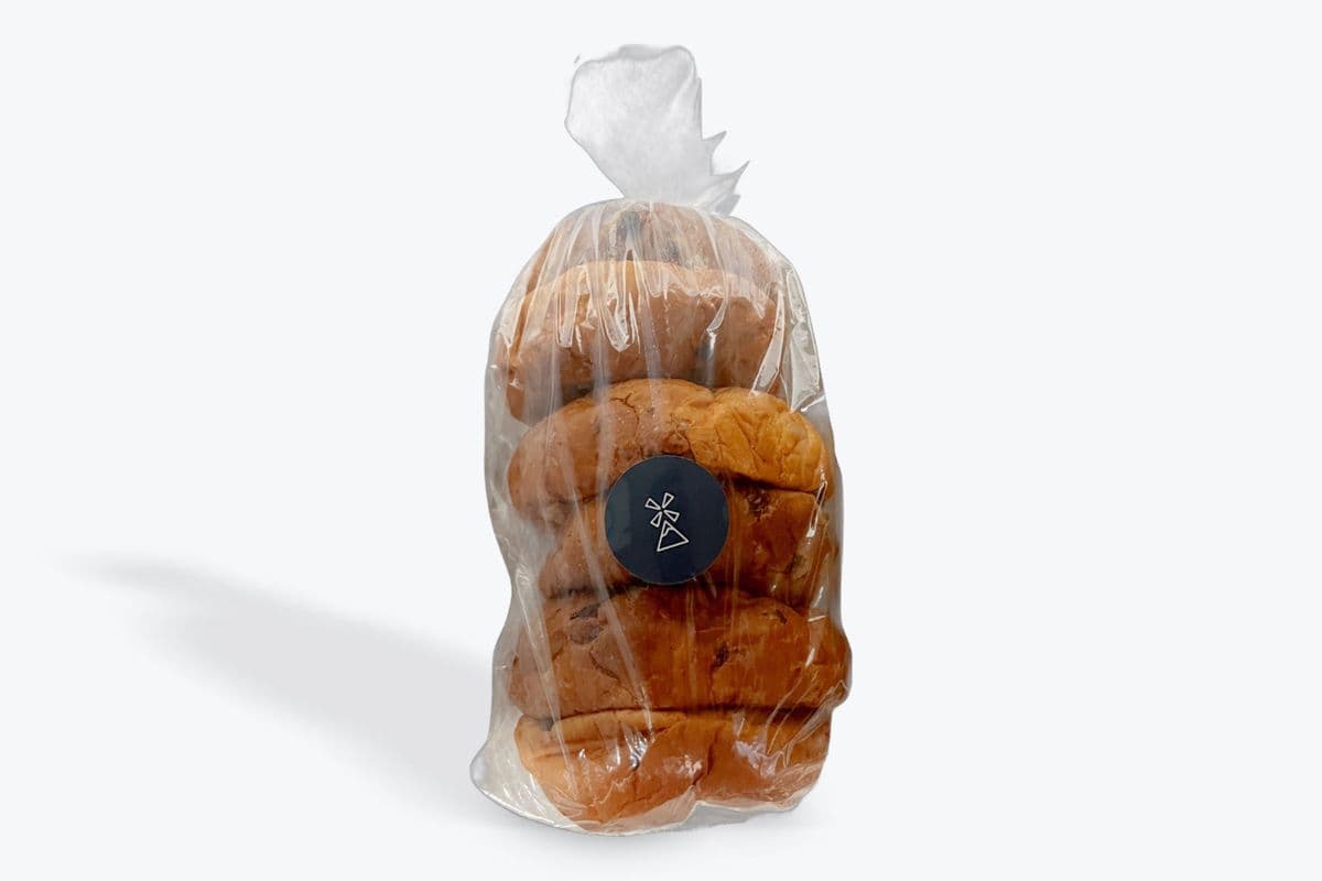 Raisin Buns (bag of 6)
