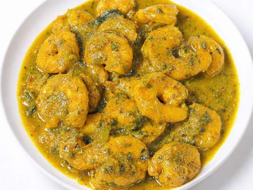 Curry Shrimp Portion