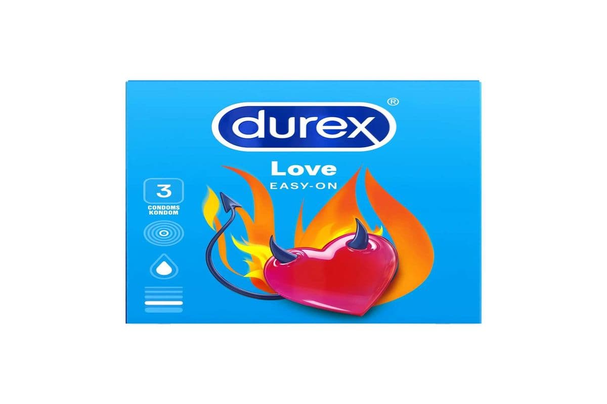 DUREX LOVE EASY-ON CONDOMS (3PCS)