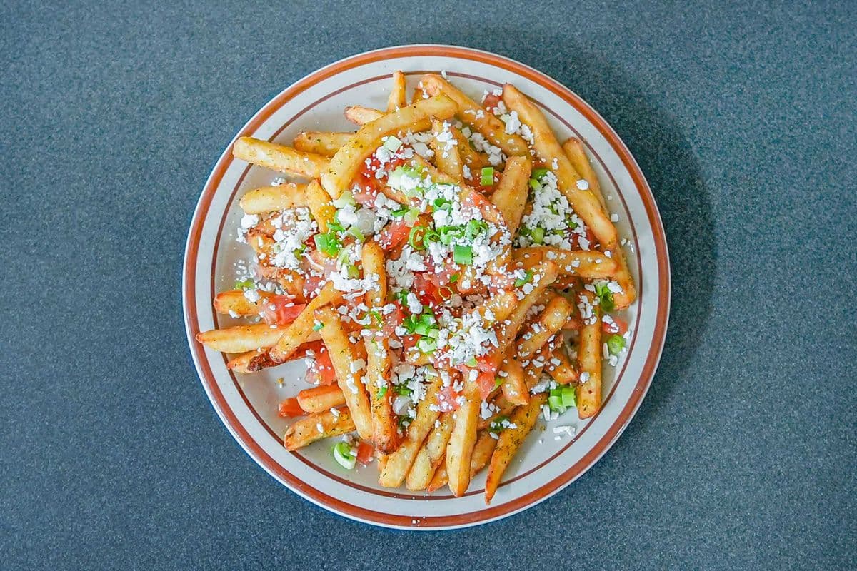 18. Loaded Greek Fries