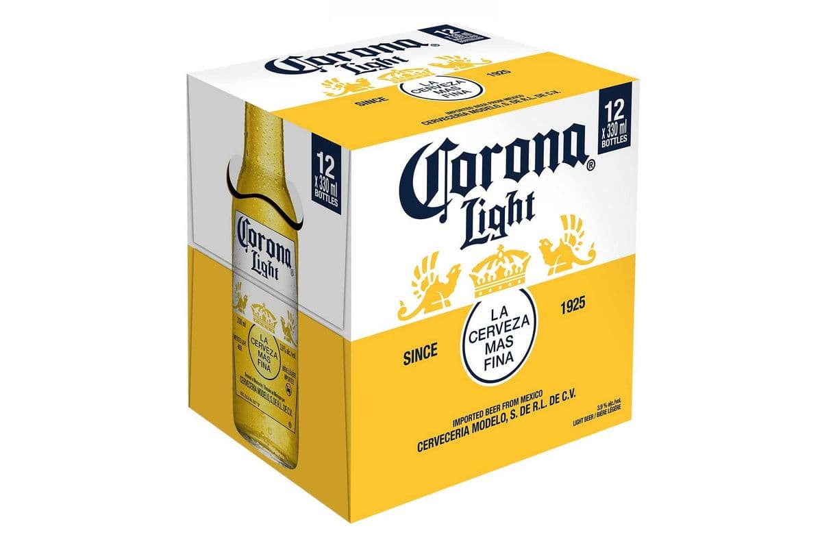 Corona Light Beer 12 Bottles (12 x 330ml)