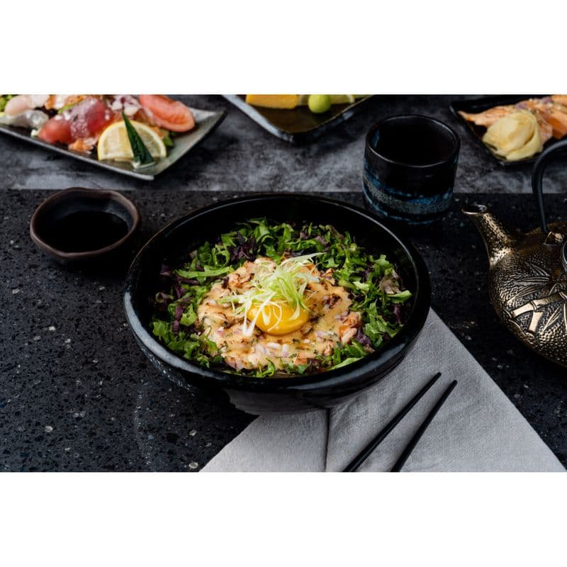 Aburi Salmon Donburi