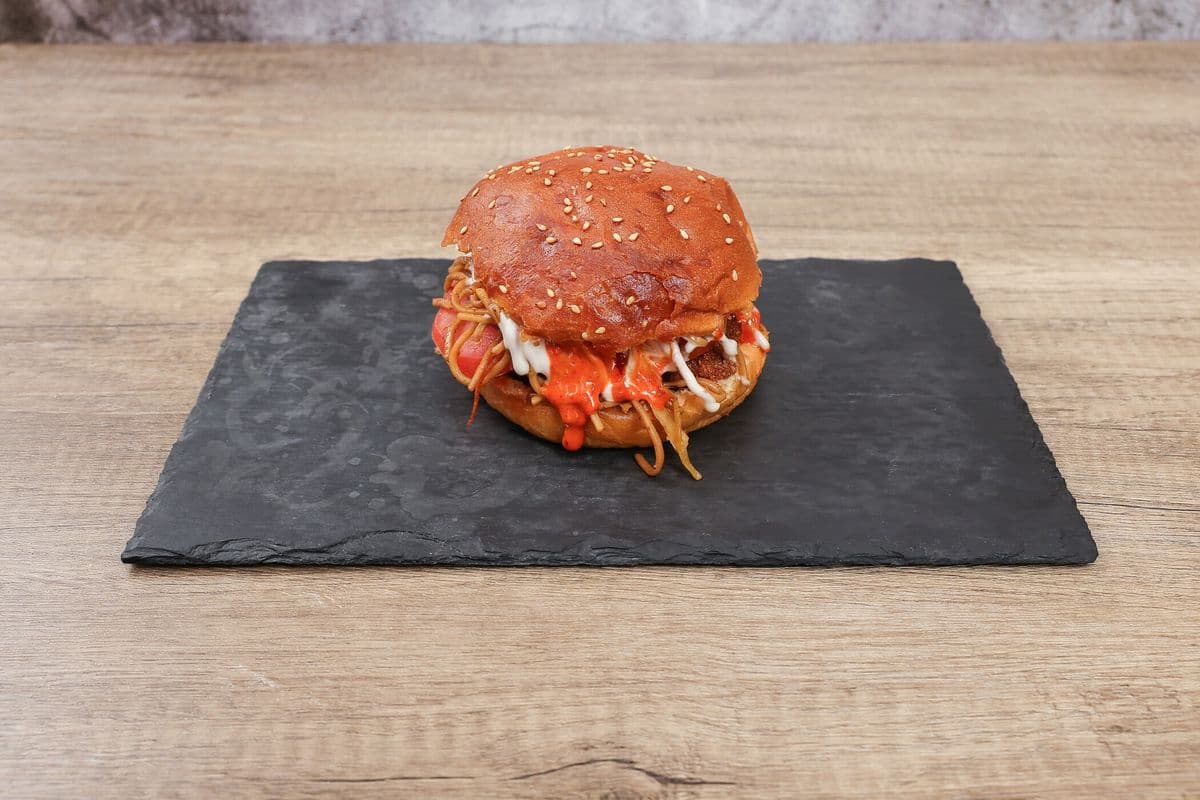Aloo Tikki Veggie Burger