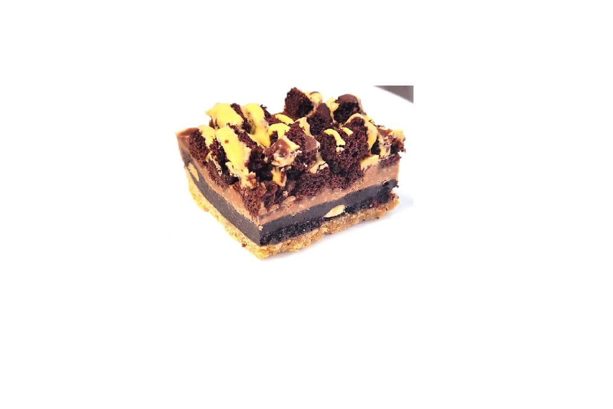 Peanut Butter Stack Brownie