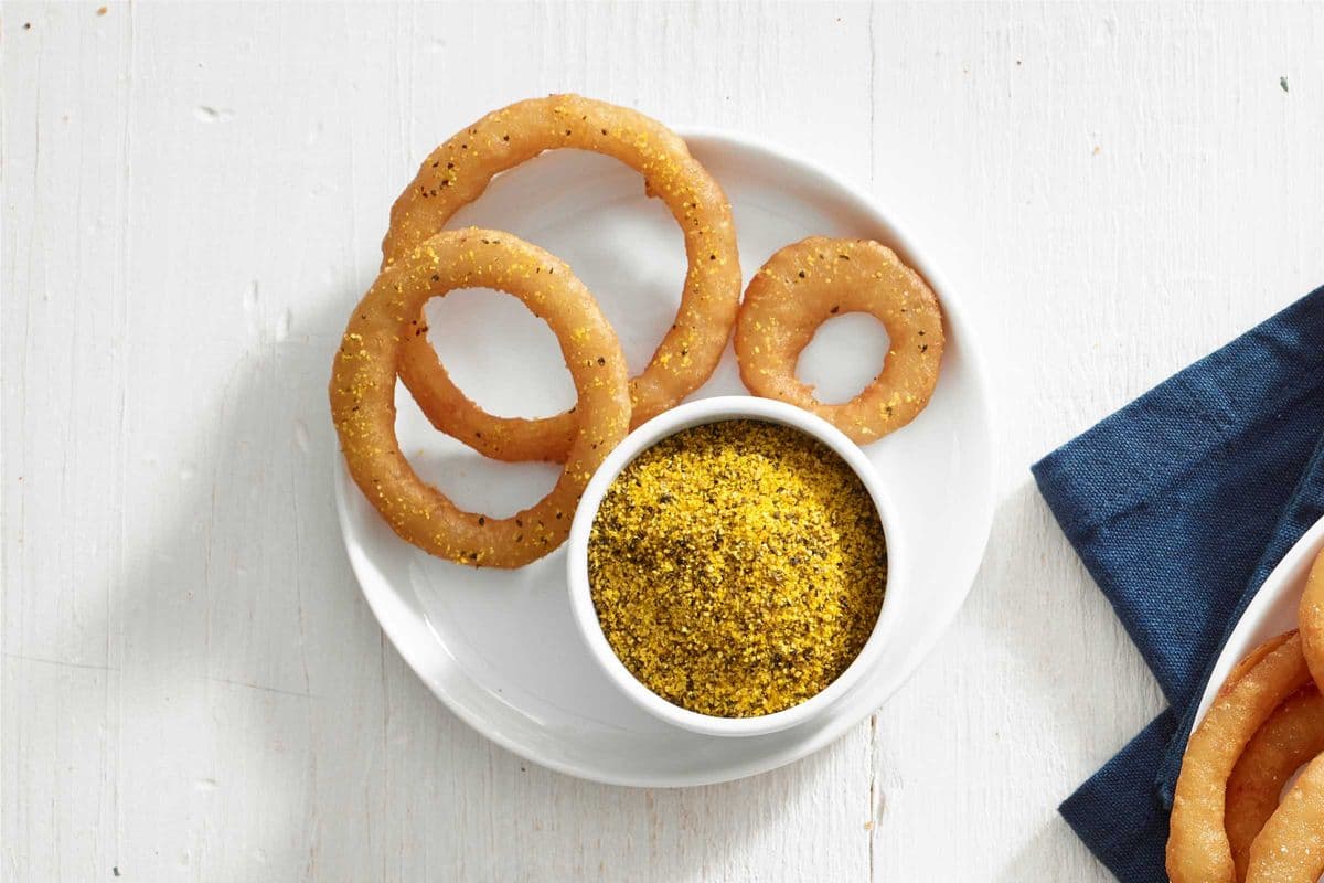Lemon Pepper Onion Rings