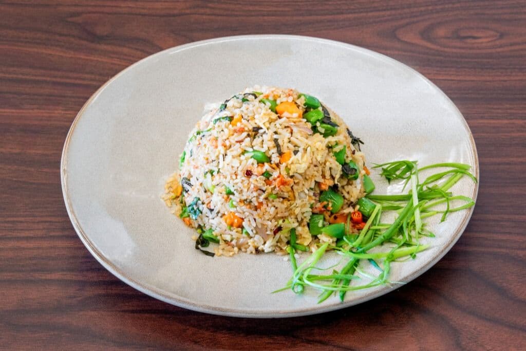 Triple Chili Crab Fried Rice