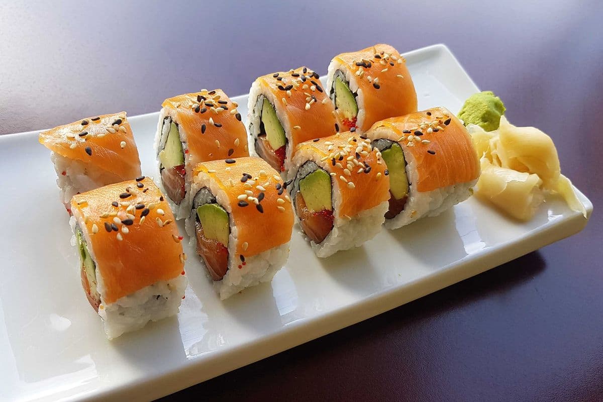 Maki au double saumon