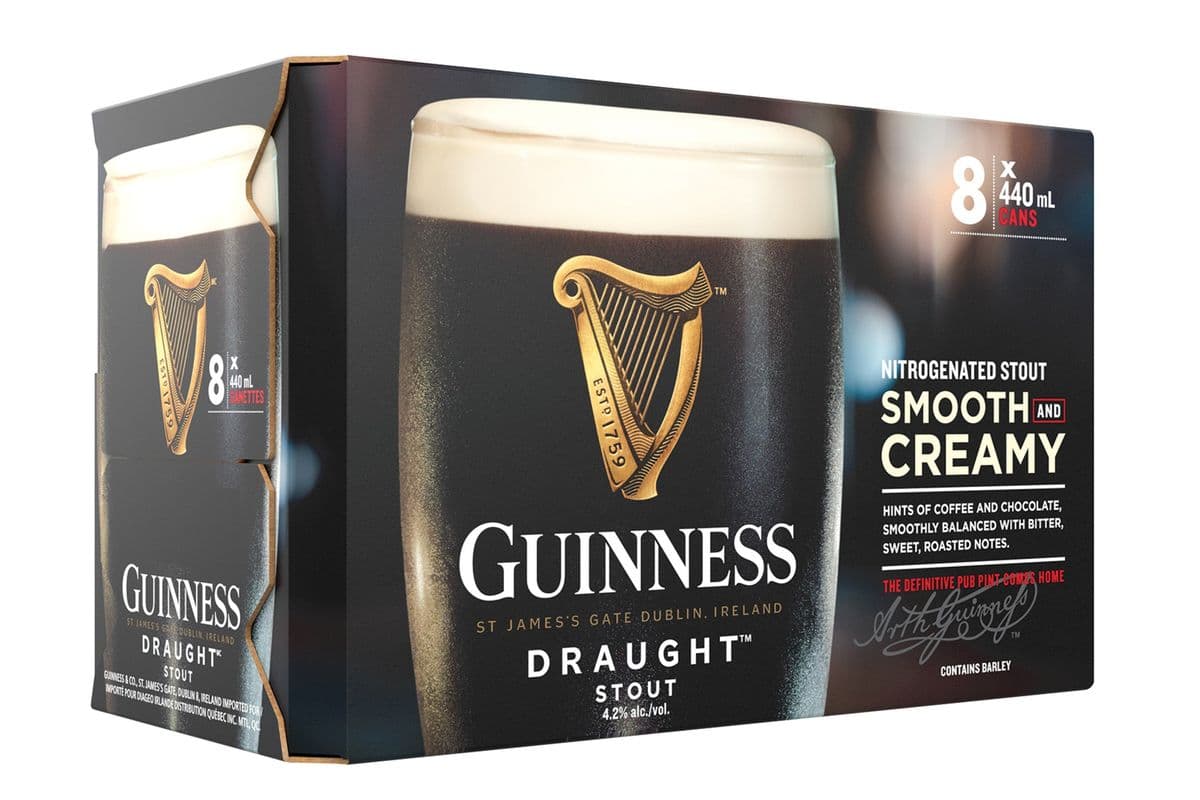 Guinness Draft (8 Cans)