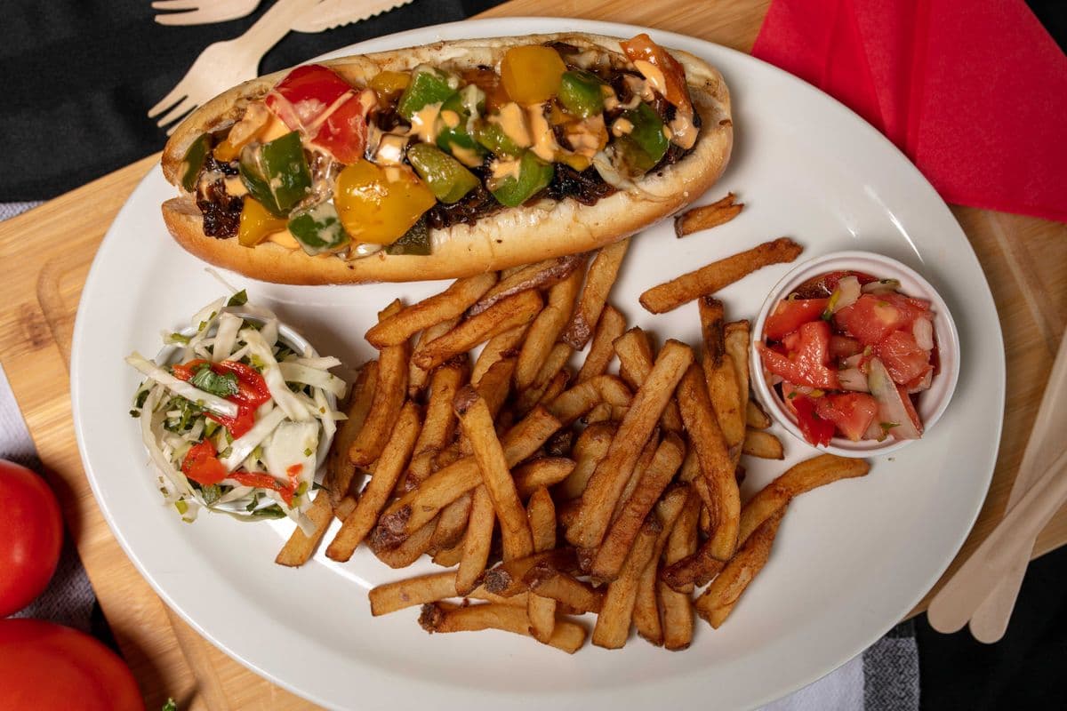 Choripan végétarien