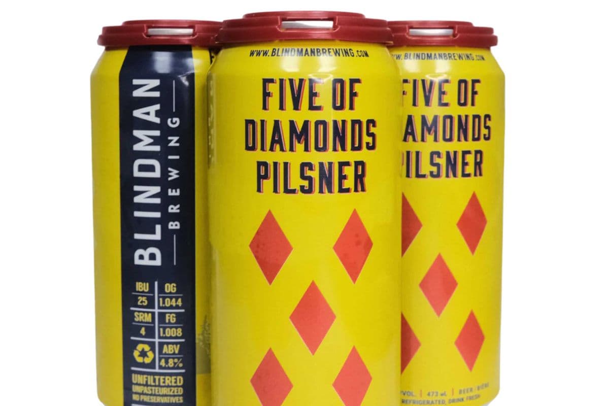 Blindman - Five of Diamonds (4 Cans) (4 x 473ml) (4 x 4*473ML)