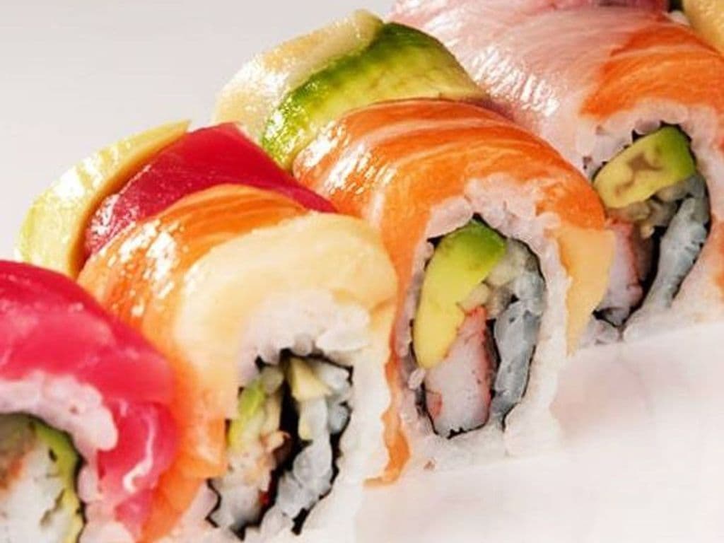 Rainbow Dragon Roll
