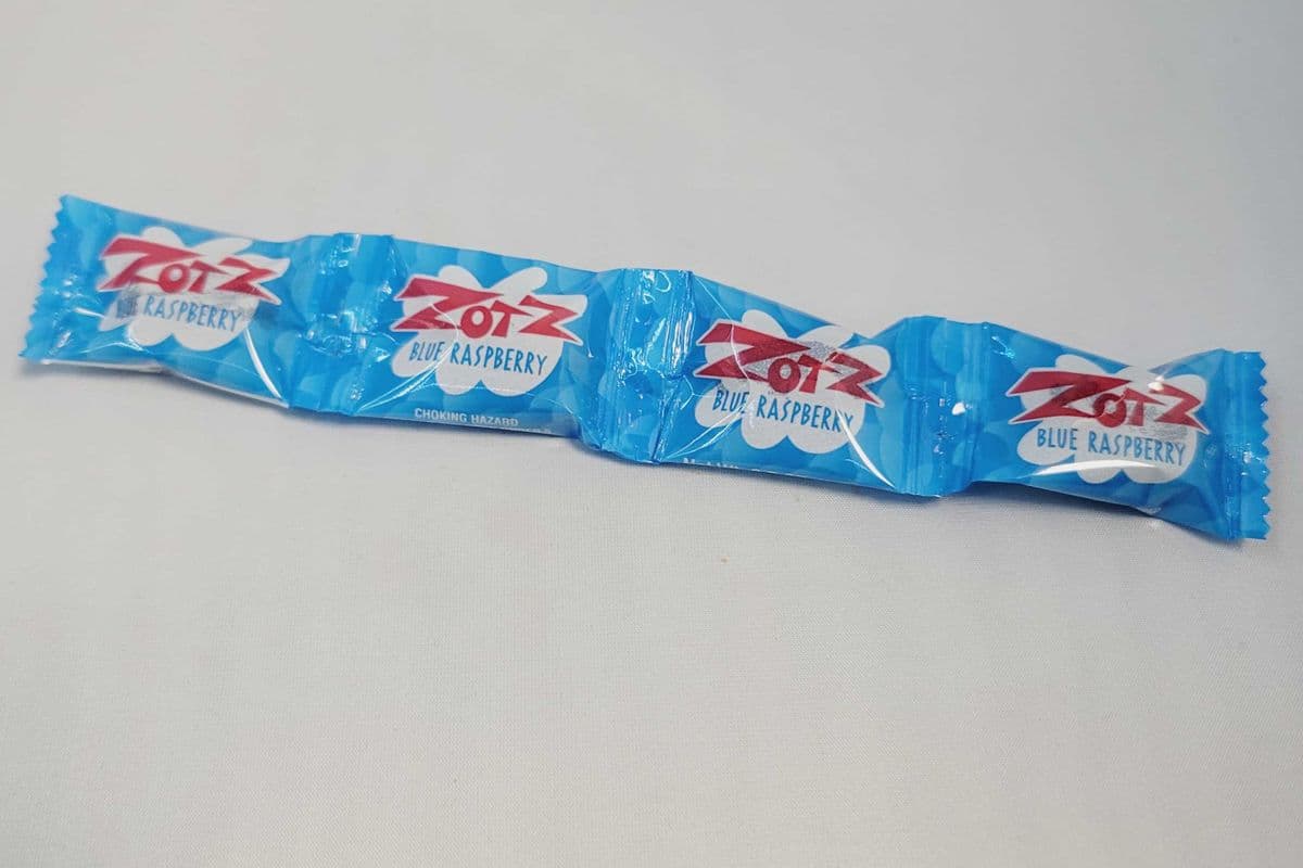 Zotz Fizz Blue Raspberry Power Candy (20 g)