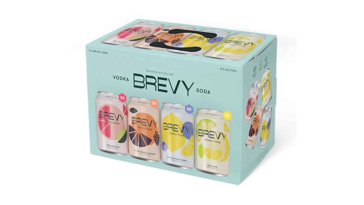 Brevy Party Pack Assortment (12 cans)
