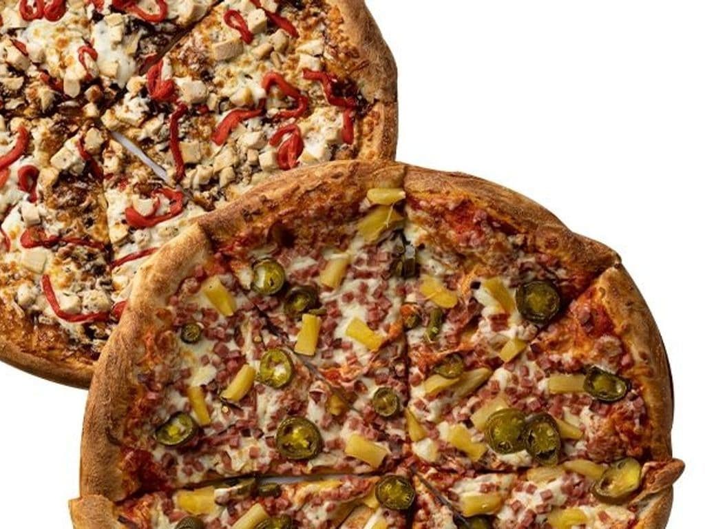 Two Mega Pizza deal