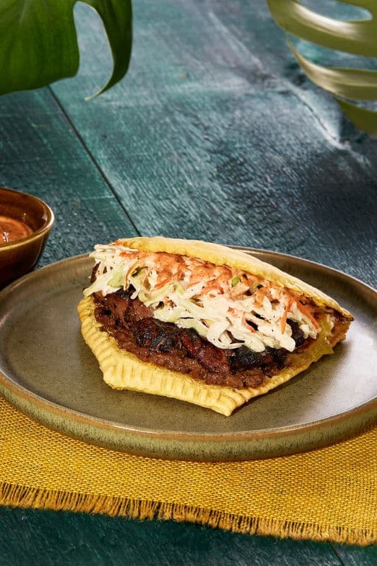 Jerk Chicken Stuffed Patty