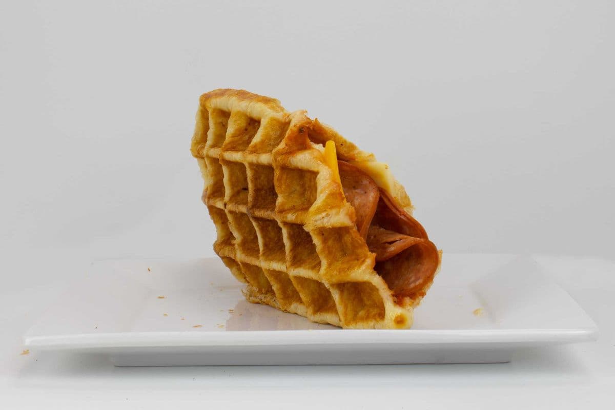 Pizza Croffle