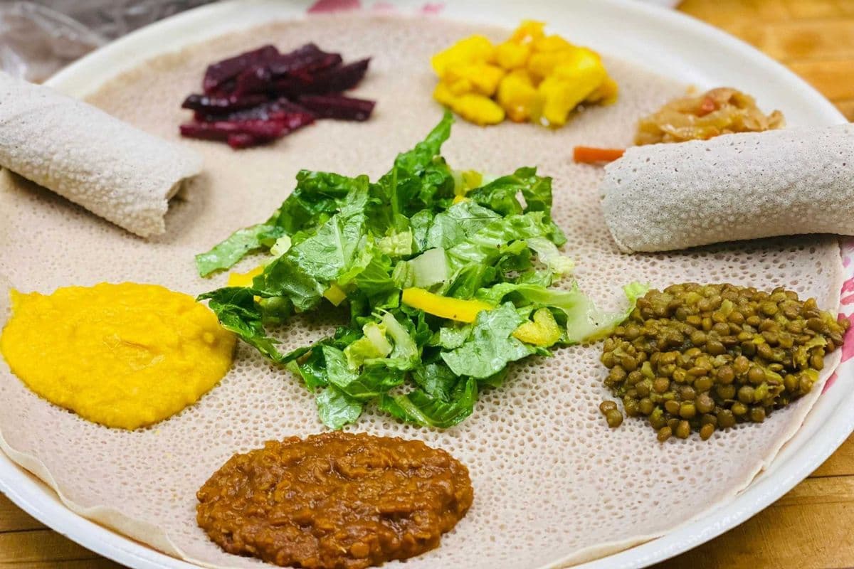 13. Awash Veggie combo