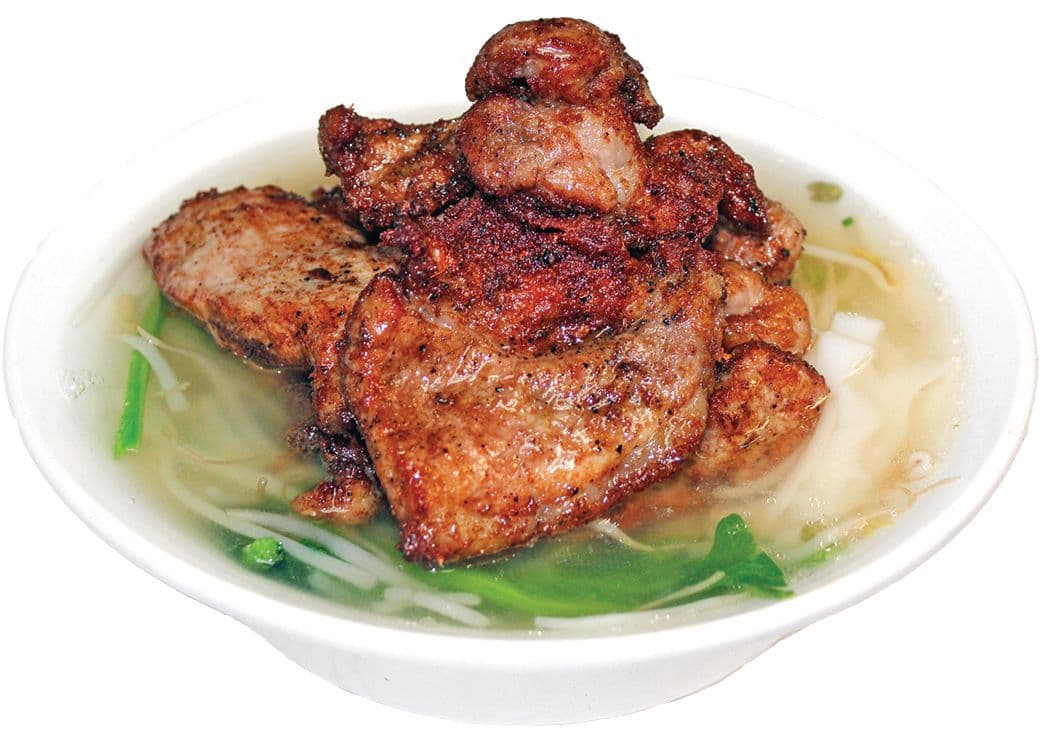 Lemongrass Chicken Chops with Soup Noodles