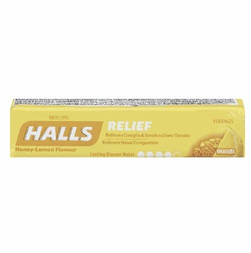 Halls Cough Drops Regular Sugar free 9 ea