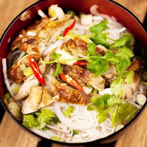Soupe au poulet grillé / Grilled Chicken Soup