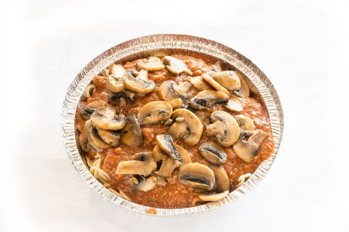Spaghetti avec champignons