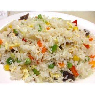 44 Mixed Vegetable& Egg Fried Rice / 什菜炒飯 -44