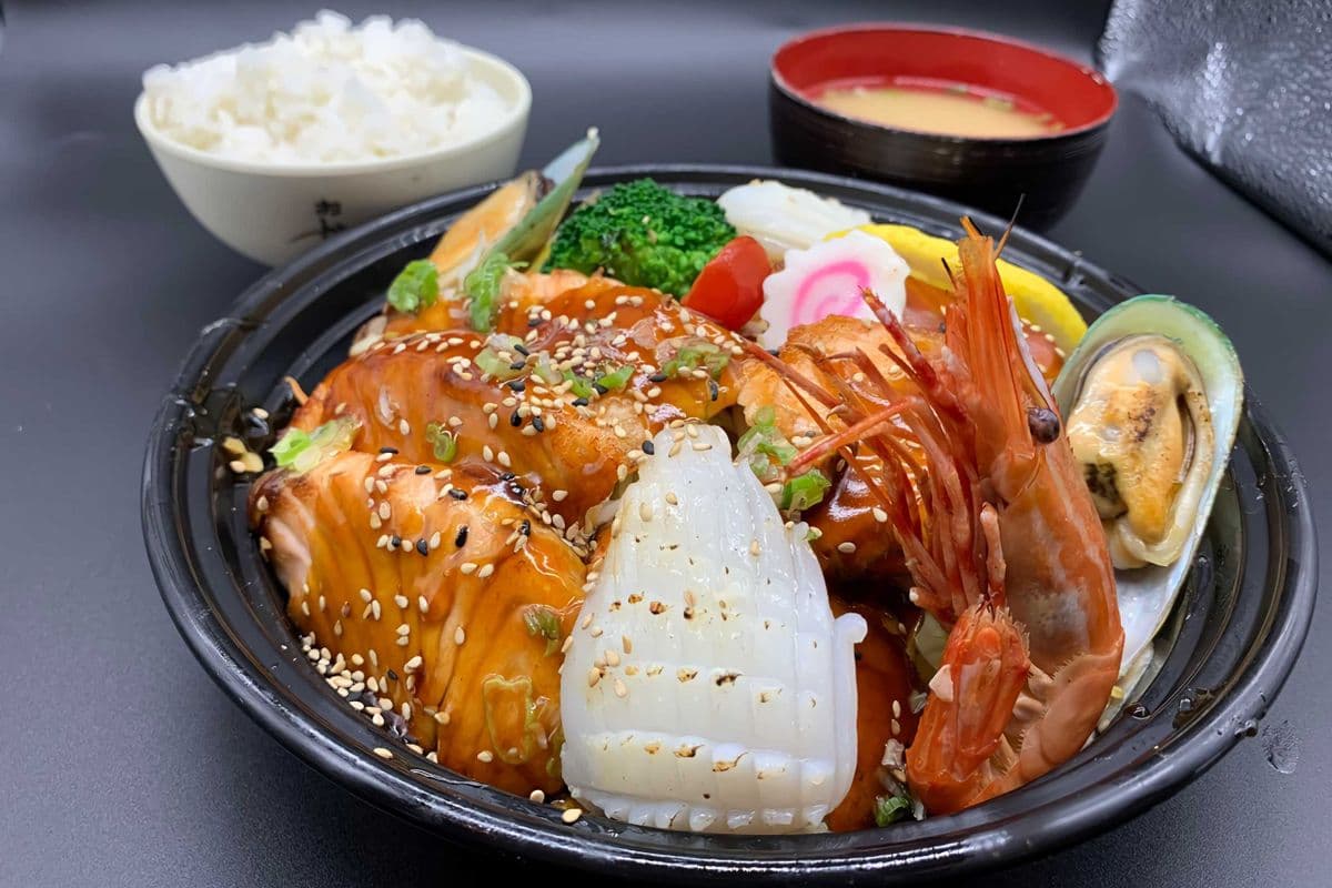 Seafood Teriyaki