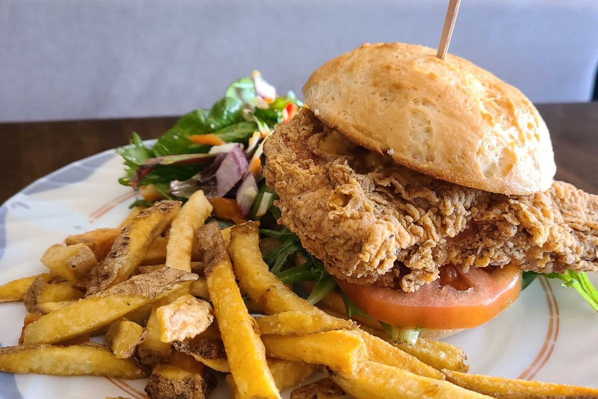 Fried Chicken Burger