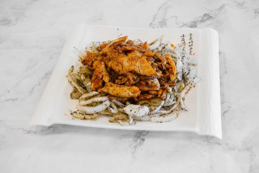 Black Pepper Chicken