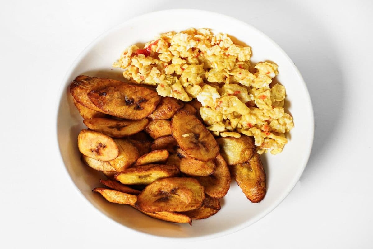Plantain and Egg Sauce