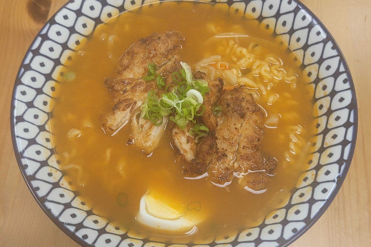 Less Spicy Chicken Ramen