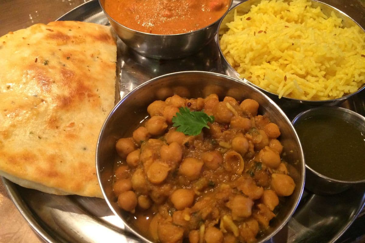 Aloo Gobi Matar Lunch
