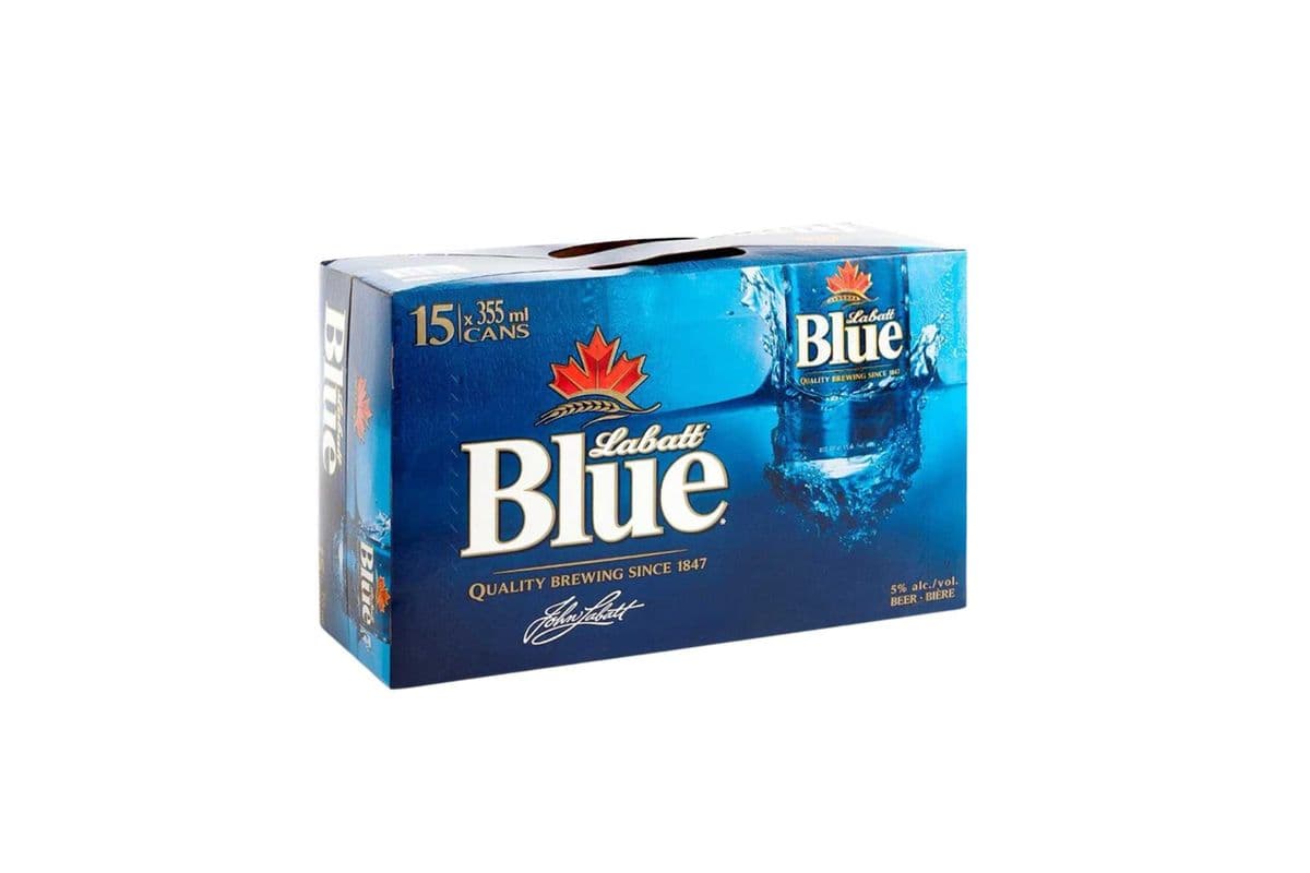 Labatt Blue 15 Cans (15 x 355 ml Cans)