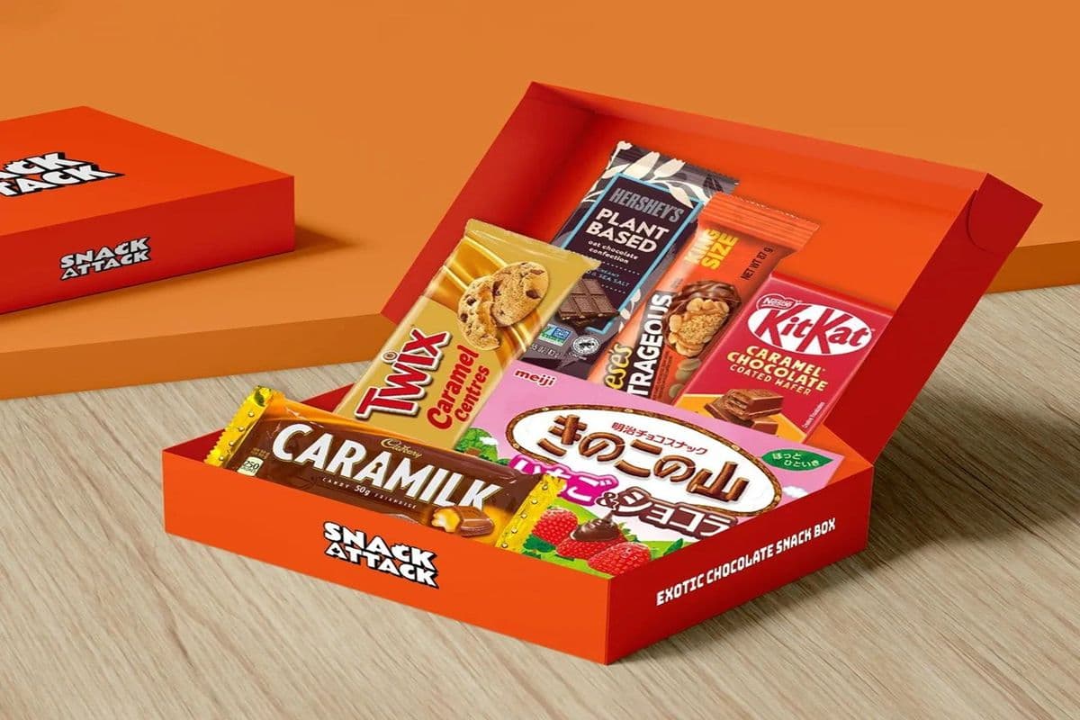 Exotic Chocolate Snack Bag