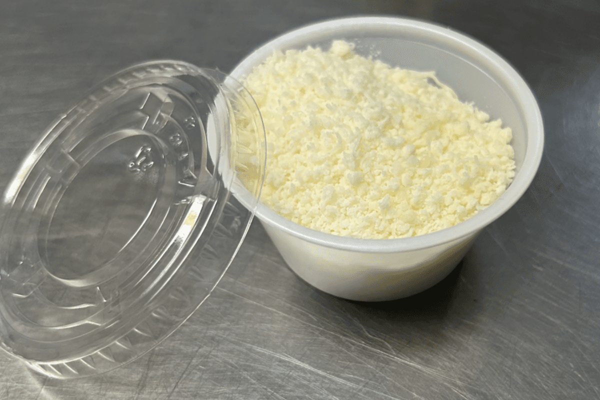 Fresh ground Parmesan Cheese
