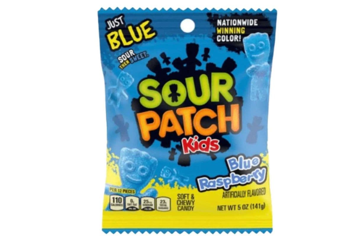 Sour Patch Kids Blue Raspberry (141g) (110 Cal)