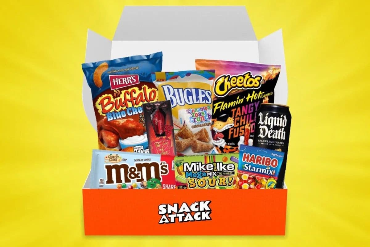 For Him Gift Snack Box