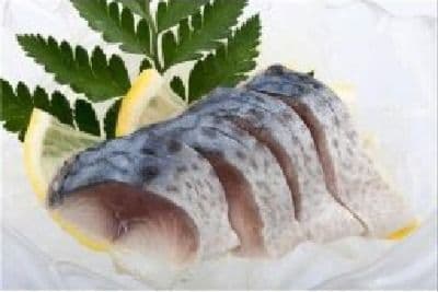 Mackerel sashimi 3pcs