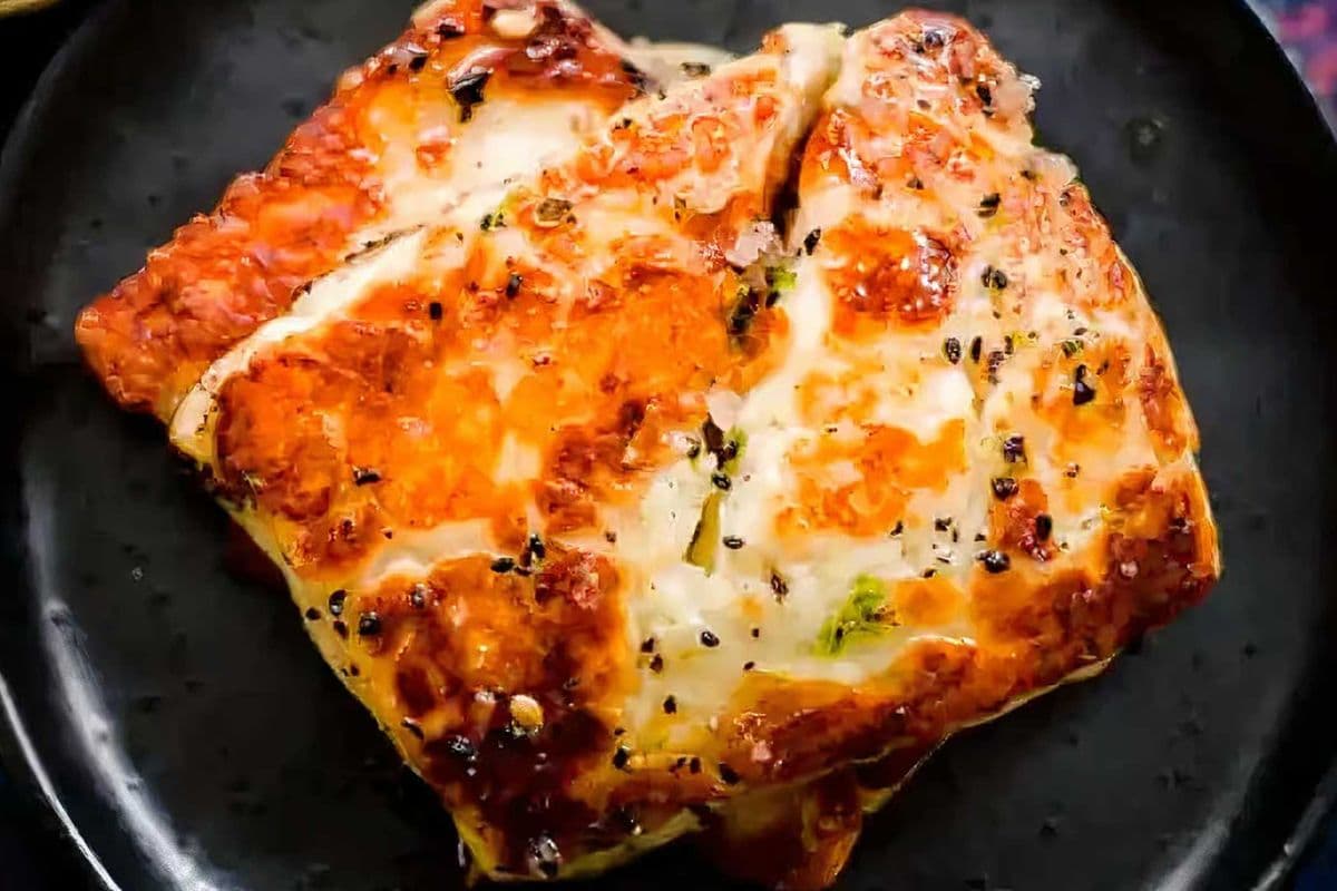 Pan Fried Halloumi by the Slice