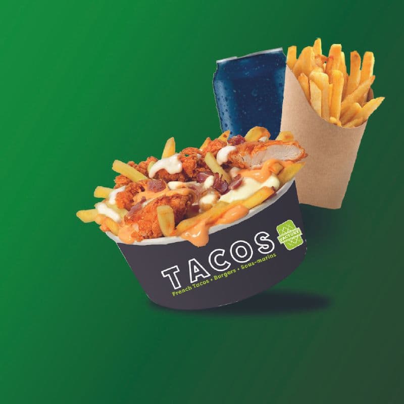 Tacos bowl 2 viandes trio