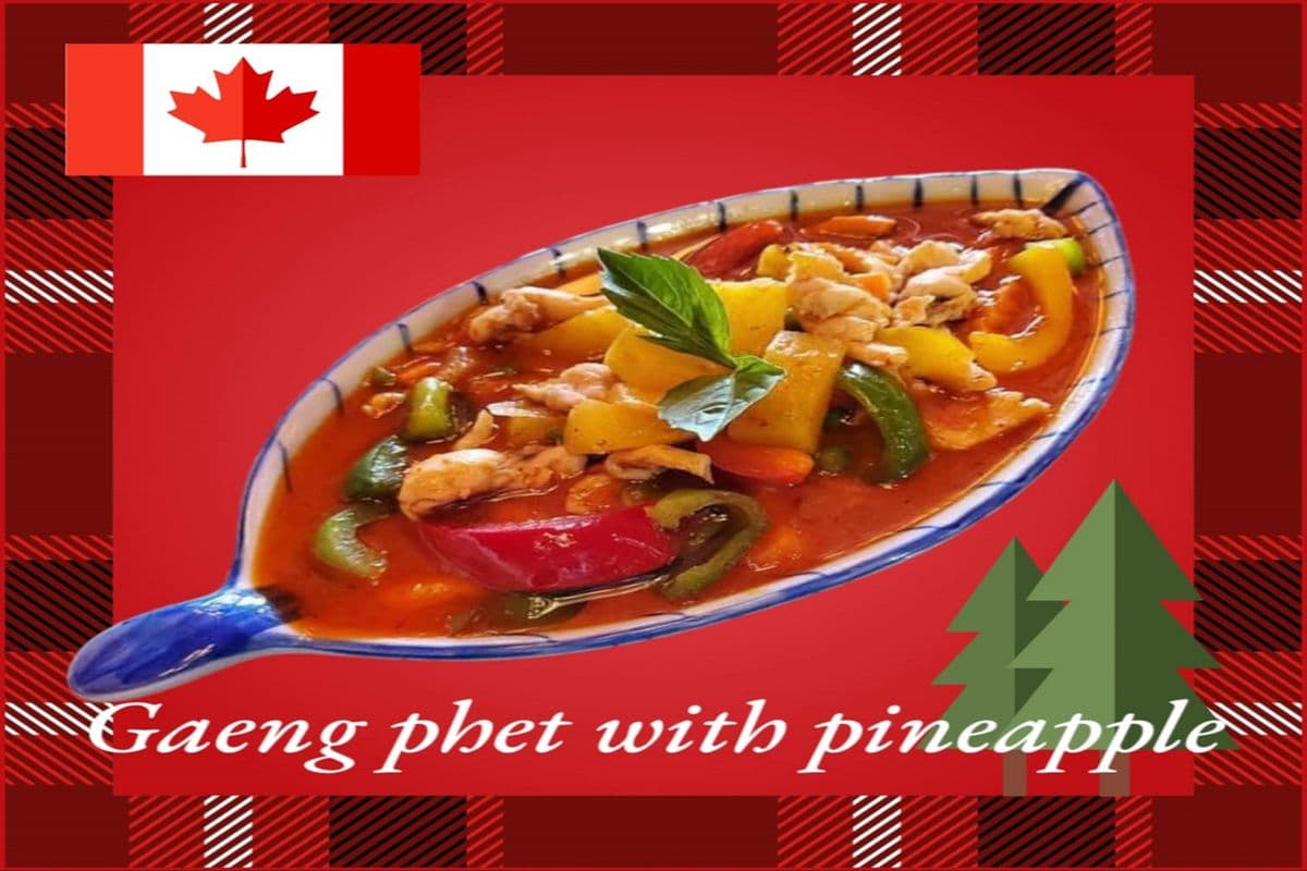 41A. Gaeng Phet with Pineapple