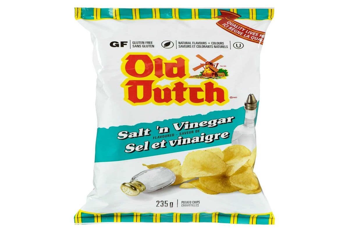 Old Dutch Salt and Vinegar (180 g)