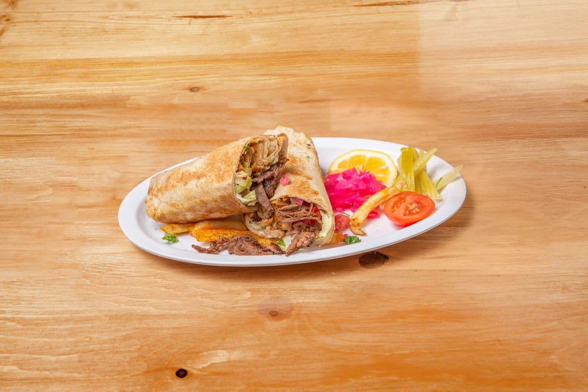 2. Beef Shawarma Wrap