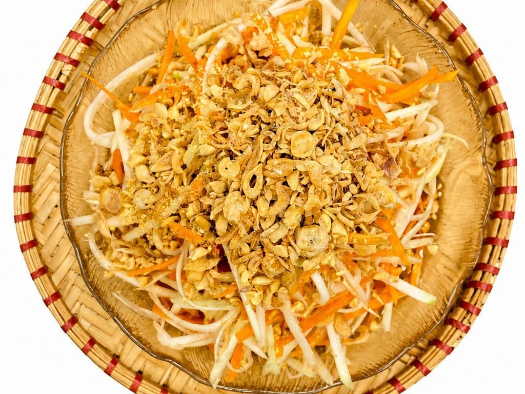 08a. Green papaya salad